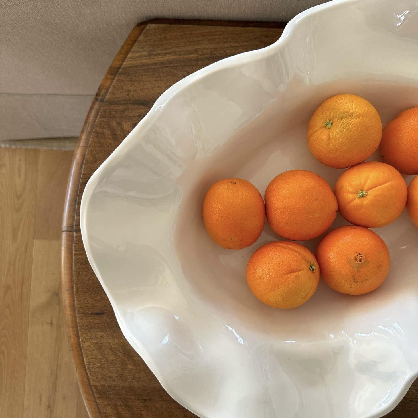 Wavy Serving Bowl